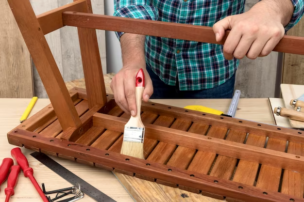 Bench Painting: How To Paint The Frame And Upholstery Fabric