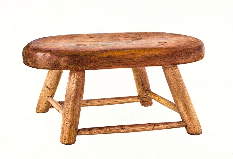 How to Craft a Wooden Milking Bench